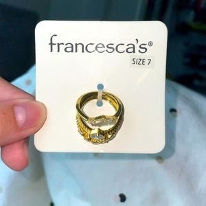 BRAND NEW francesca’s rings !